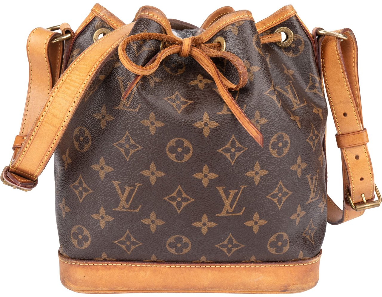 Louis Vuitton Louis Vuitton Canvas Monogram Nano Noe Crossbody Bag Bruin