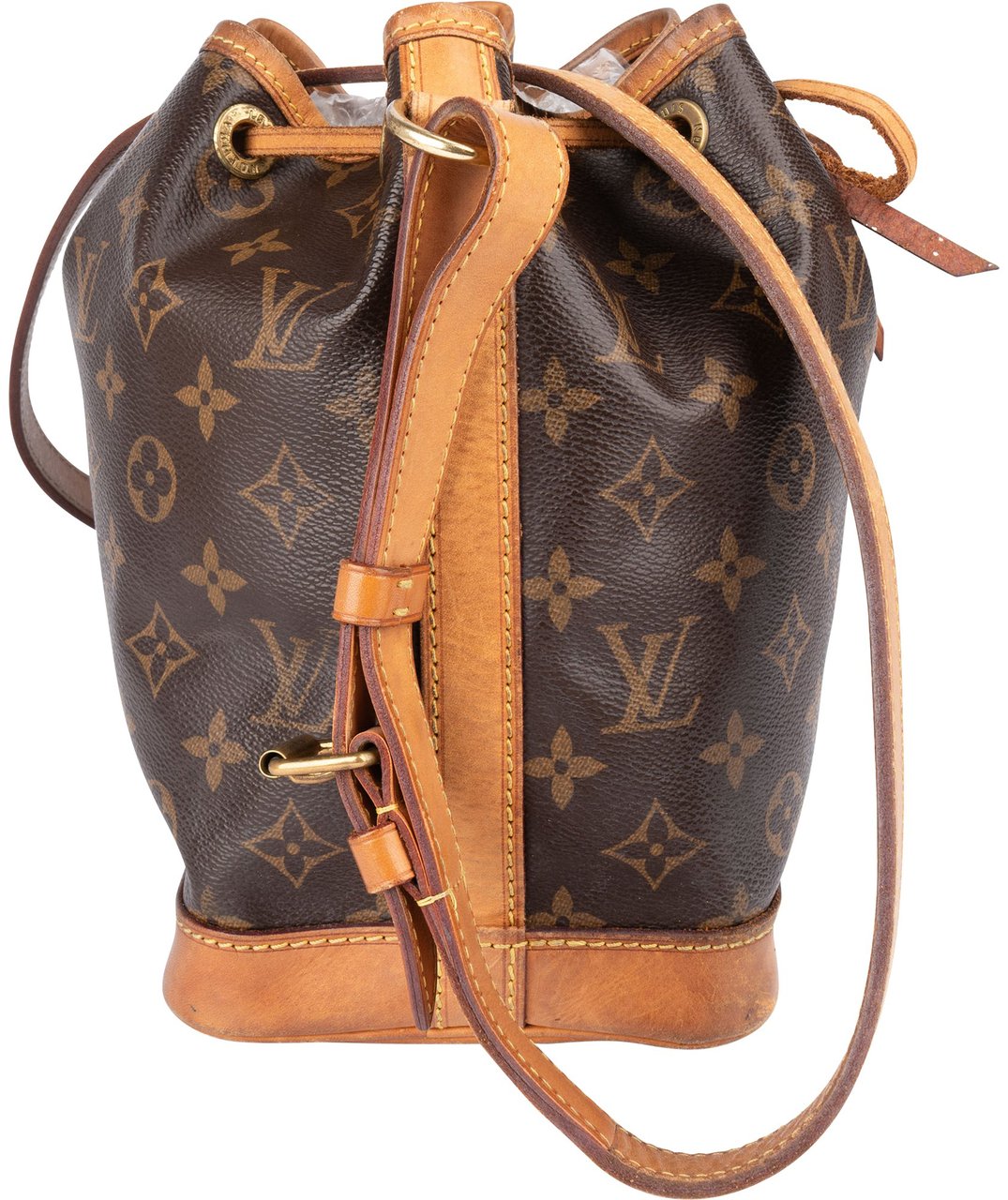 Louis Vuitton Canvas Monogram Noe BB Crossbody Bag Bruin