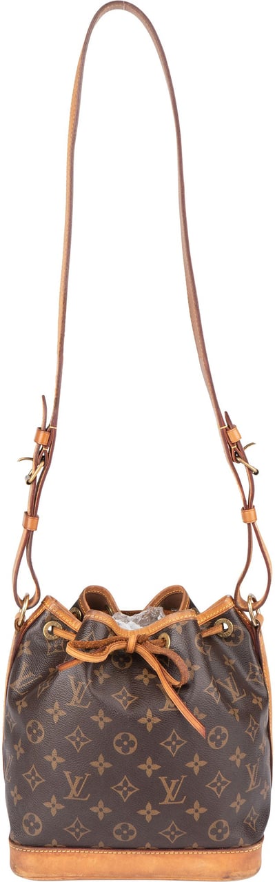 Louis Vuitton Canvas Monogram Noe BB Crossbody Bag Bruin