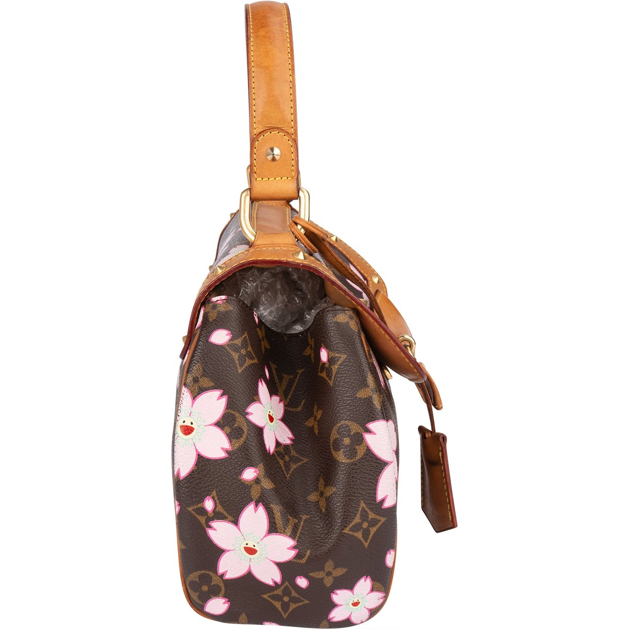 Louis Vuitton Louis Vuitton Takashi x Murakami Canvas Monogram Cherry Blossom Sac Retro PM Handbag Divers