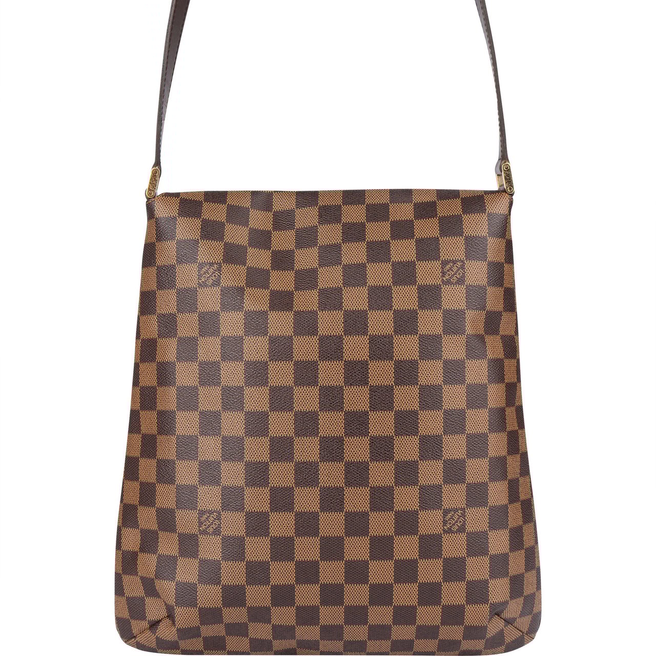 Louis Vuitton Louis Vuitton Damier Ebene Salsa Musette PM Shoulder Bag Bruin
