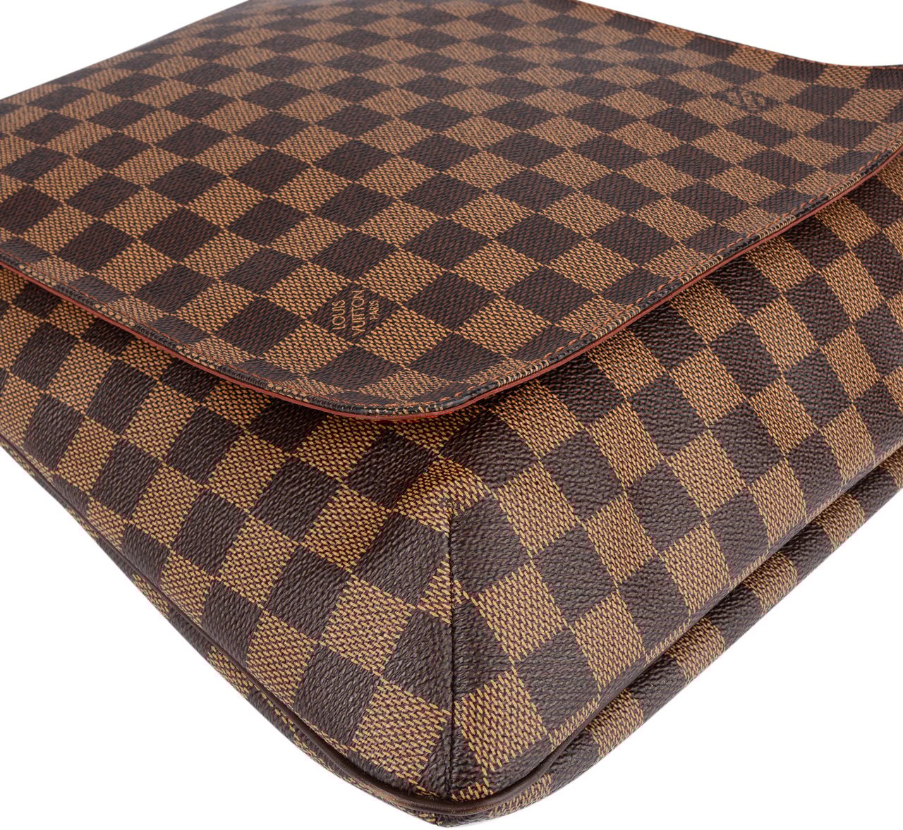 Louis Vuitton Louis Vuitton Damier Ebene Salsa Musette PM Shoulder Bag Bruin