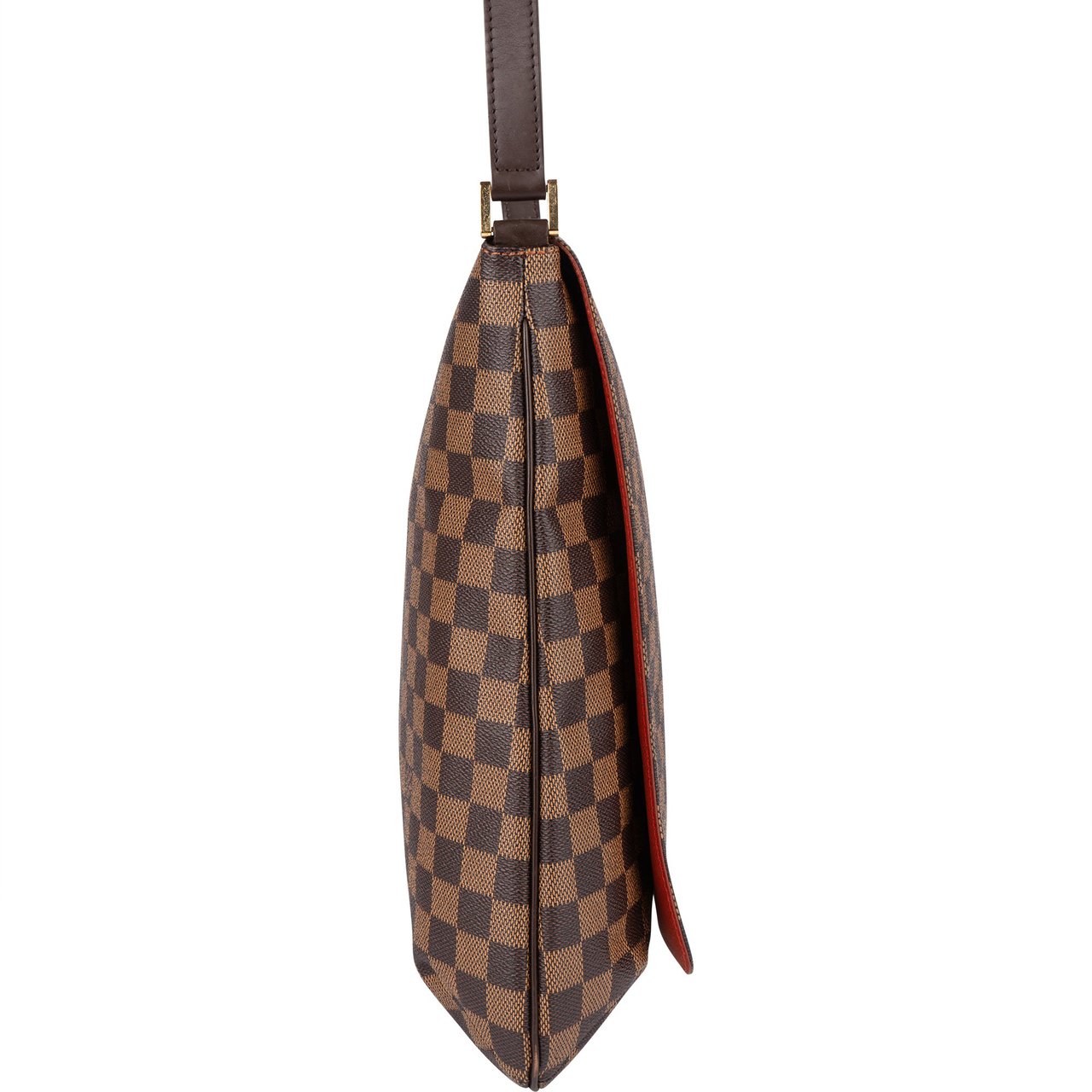 Louis Vuitton Louis Vuitton Damier Ebene Salsa Musette PM Shoulder Bag Bruin