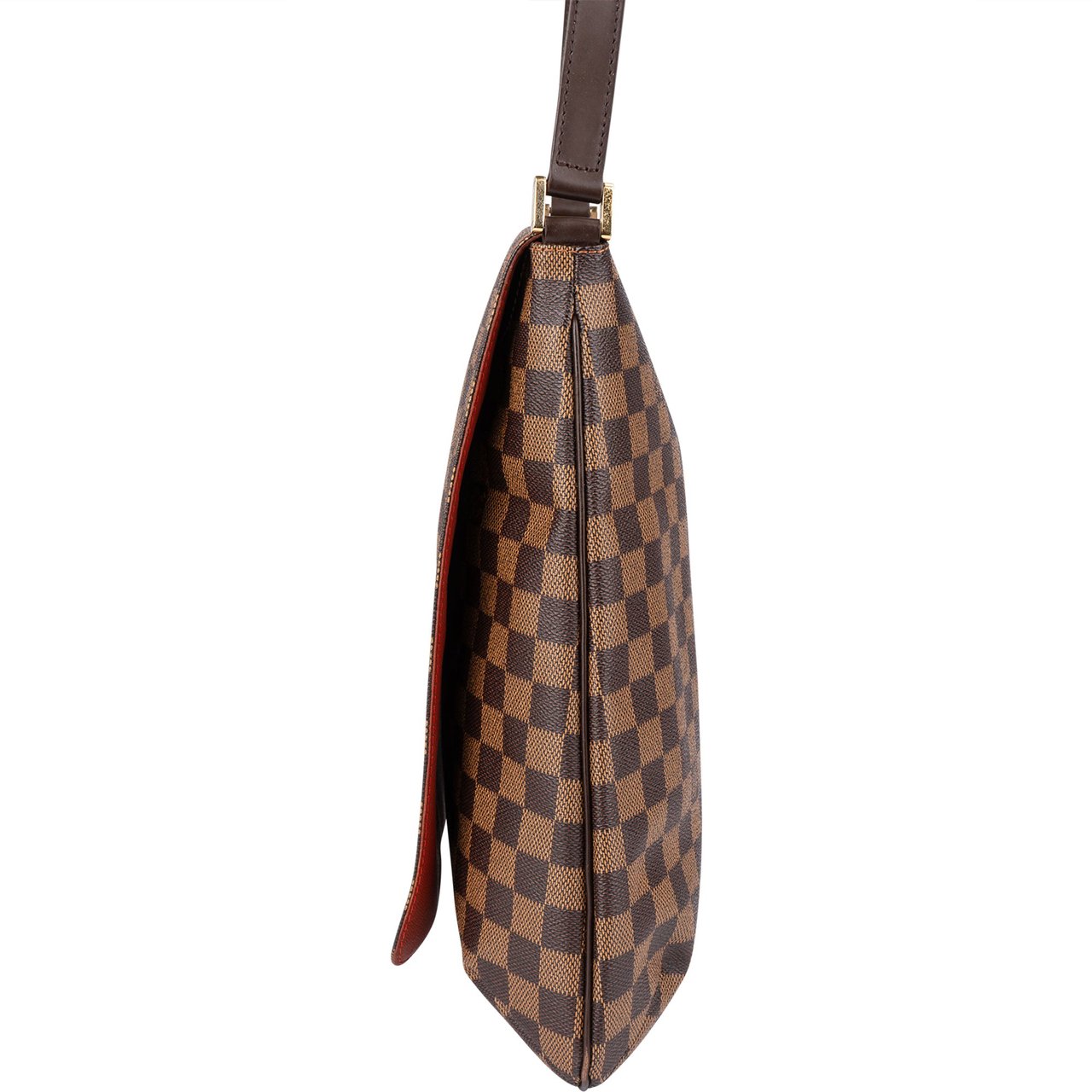 Louis Vuitton Louis Vuitton Damier Ebene Salsa Musette PM Shoulder Bag Bruin