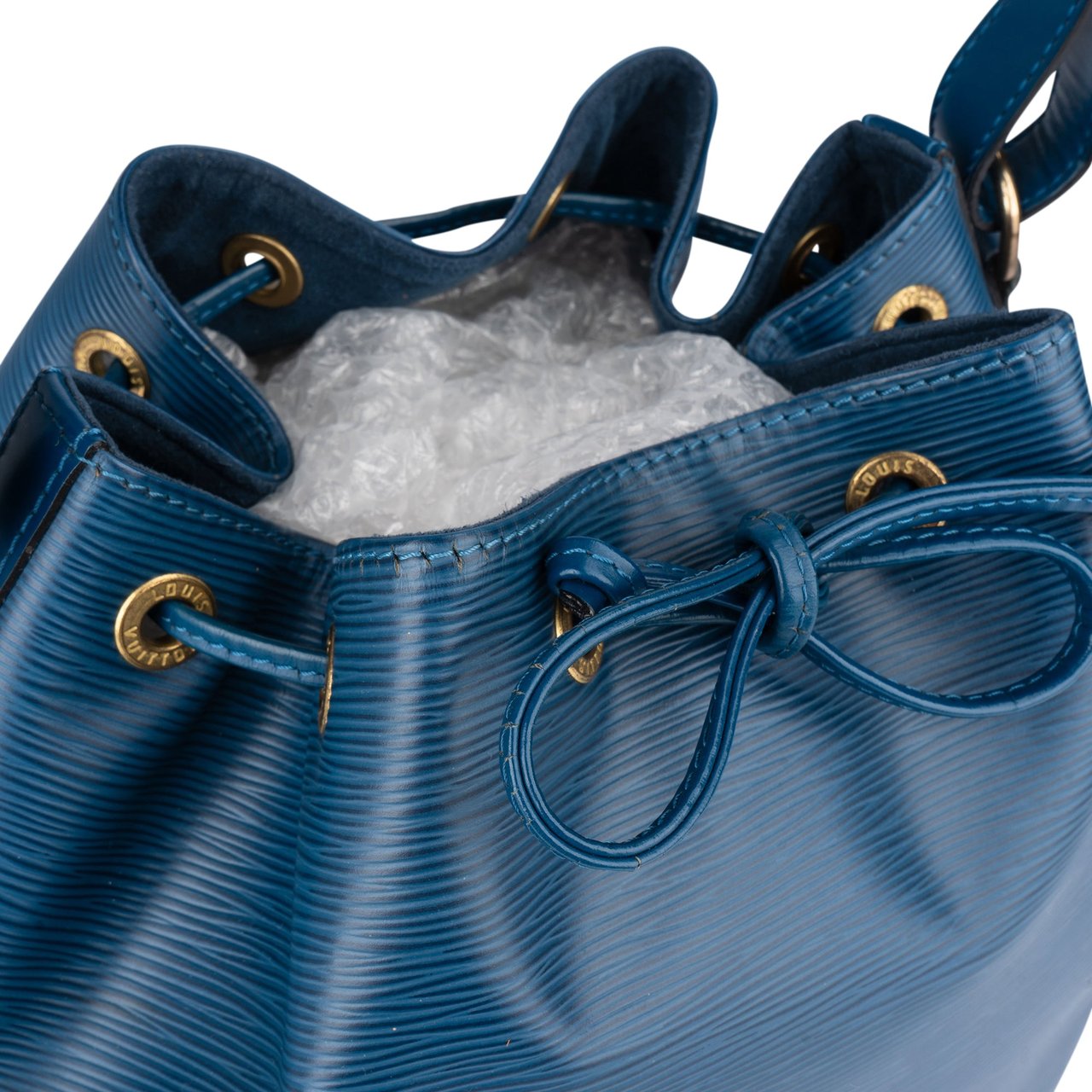 Louis Vuitton Louis Vuitton Bleu Epi Leather Sac Noe Petit Shoulder Bag Blauw