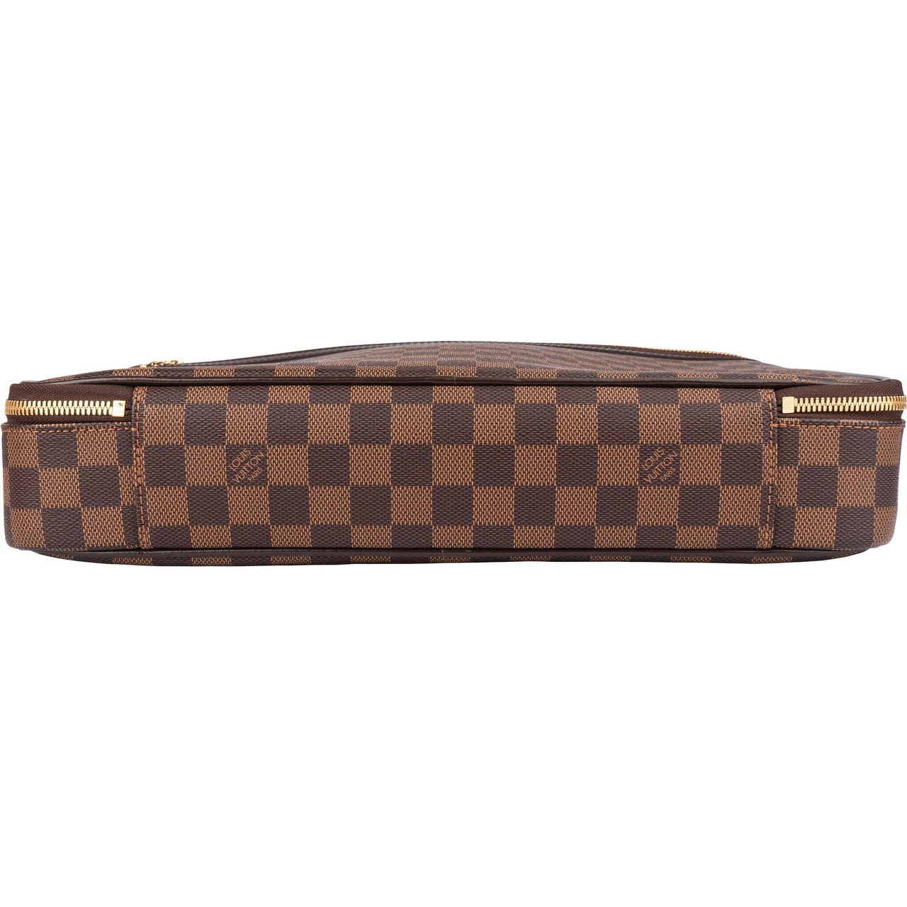 Louis Vuitton Louis Vuitton Damier Ebene Sabana Laptop Shoulder Bag Bruin