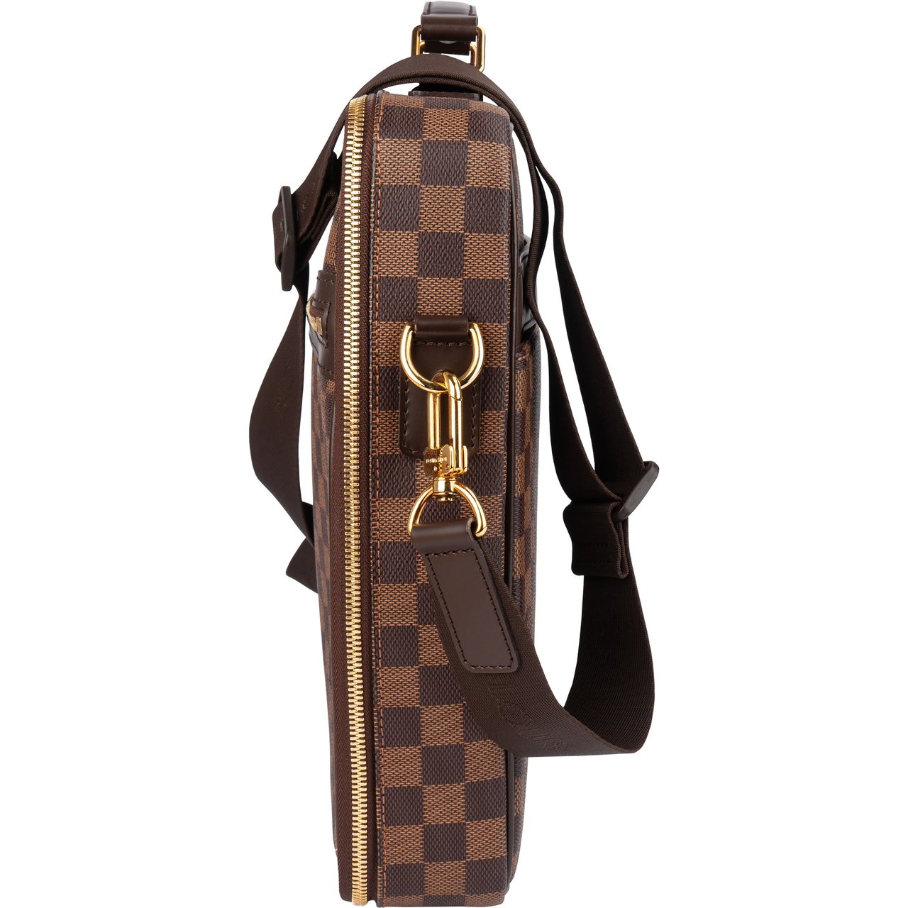 Louis Vuitton Louis Vuitton Damier Ebene Sabana Laptop Shoulder Bag Bruin