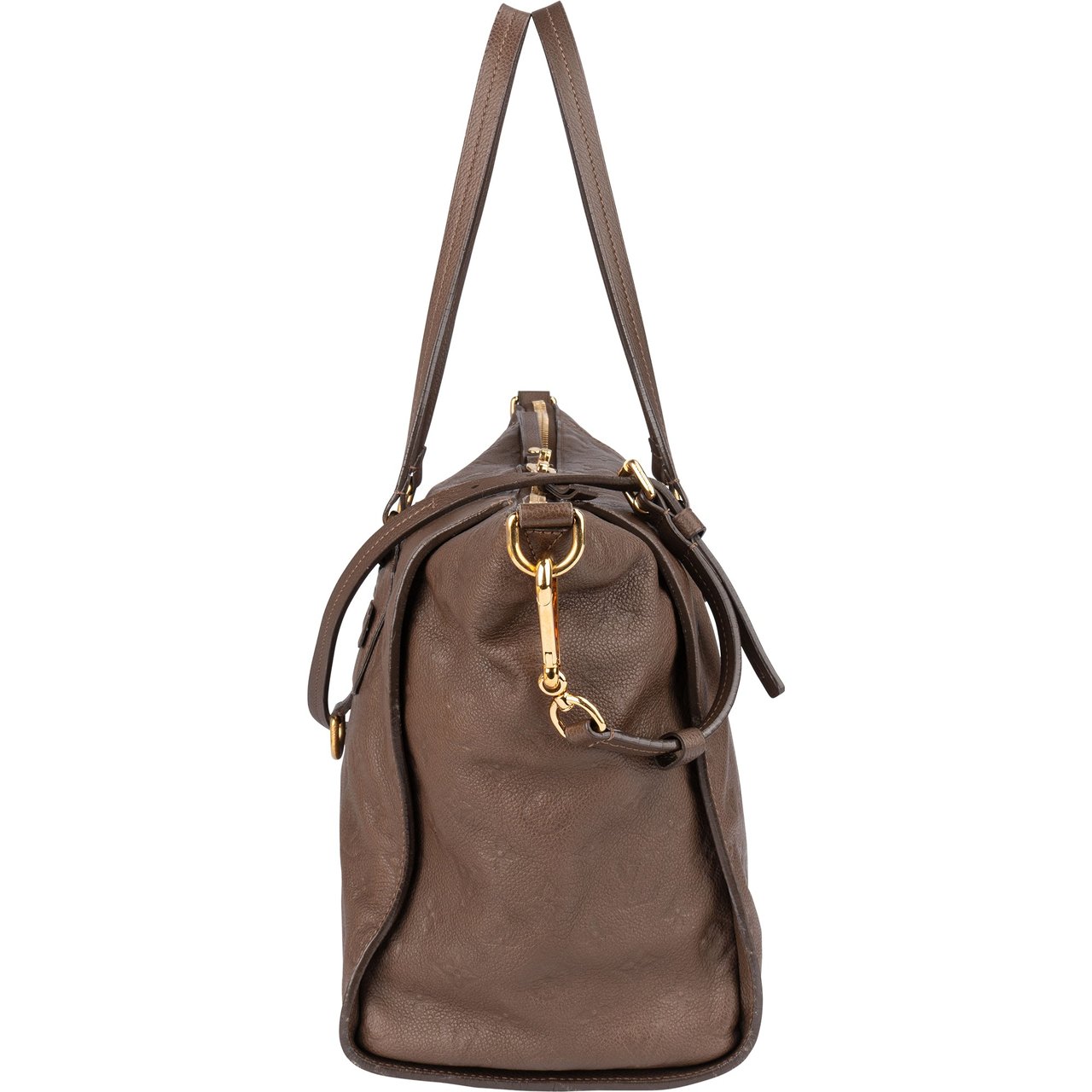 Louis Vuitton Louis Vuitton Leather Empreinte Monogram Lumineuse PM Handbag Bruin