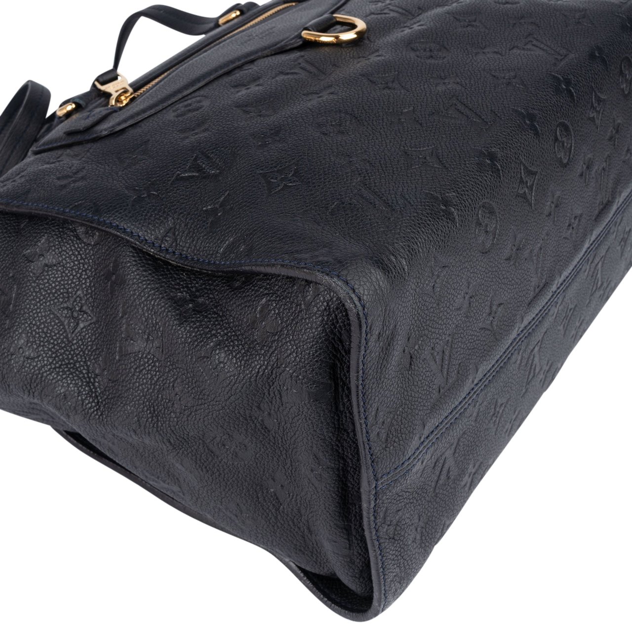 Louis Vuitton Louis Vuitton Leather Empreinte Monogram Lumineuse PM Handbag Navy