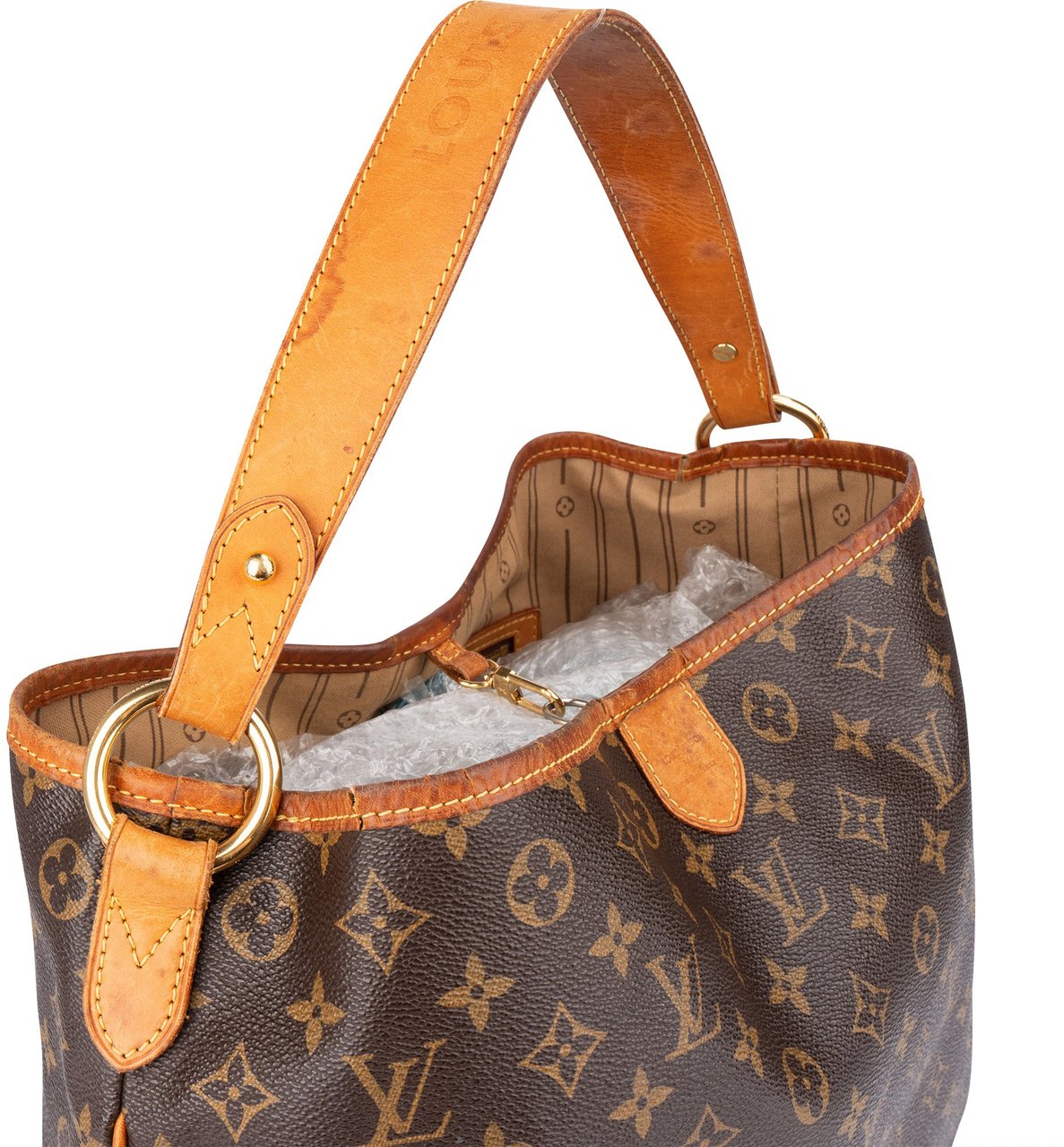 Louis Vuitton Louis Vuitton Canvas Monogram Delightful PM Handbag Bruin