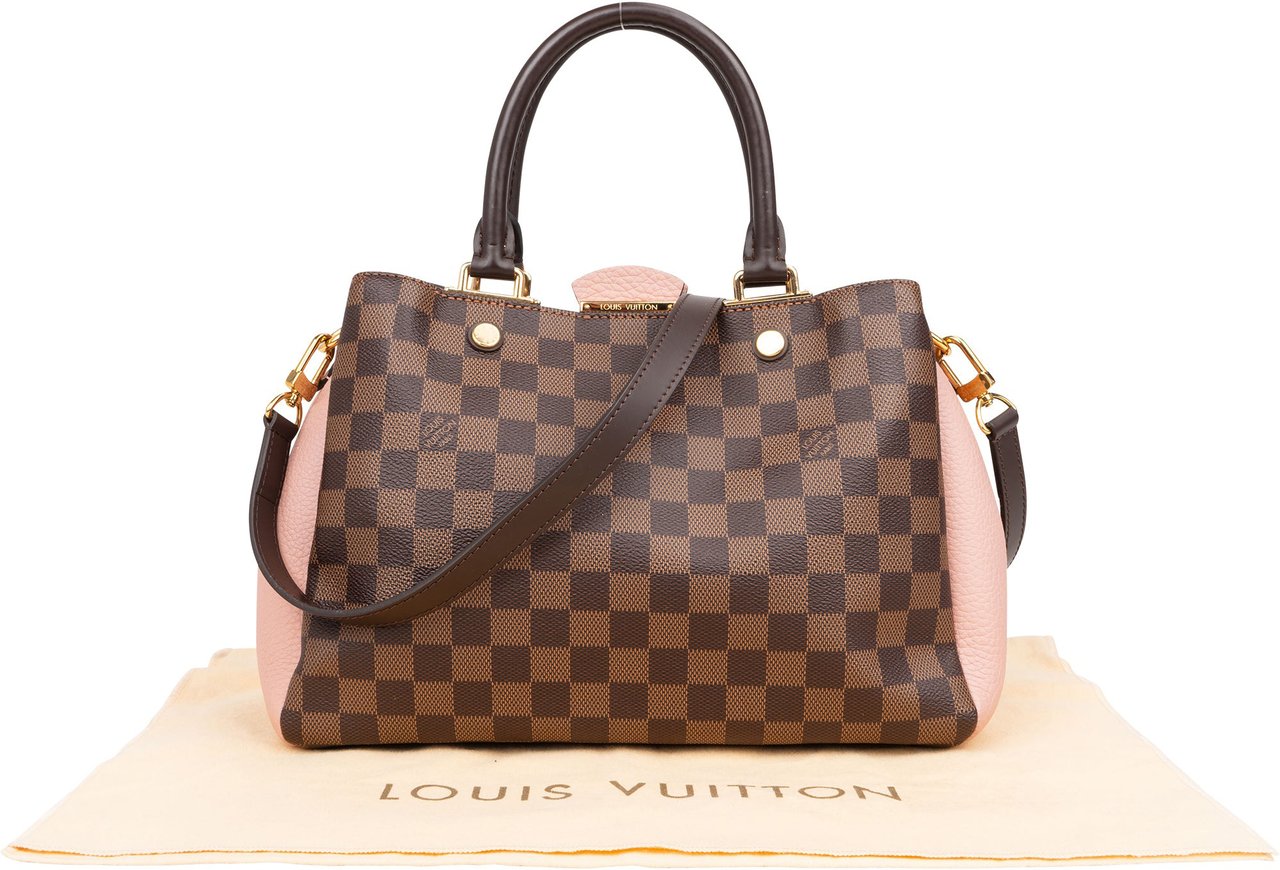 Louis Vuitton Louis Vuitton Damier Ebene Monogram Brittany Handbag Divers