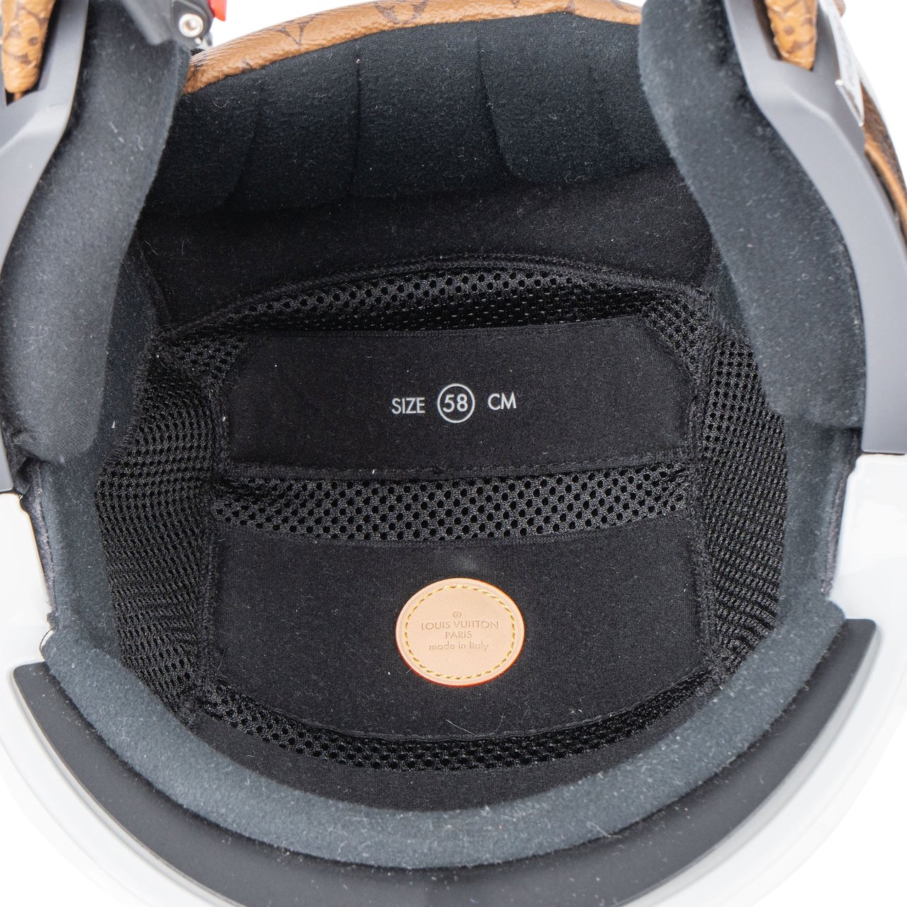 Louis Vuitton Louis Vuitton White Monogram Ski / Snowboard Helmet Wit