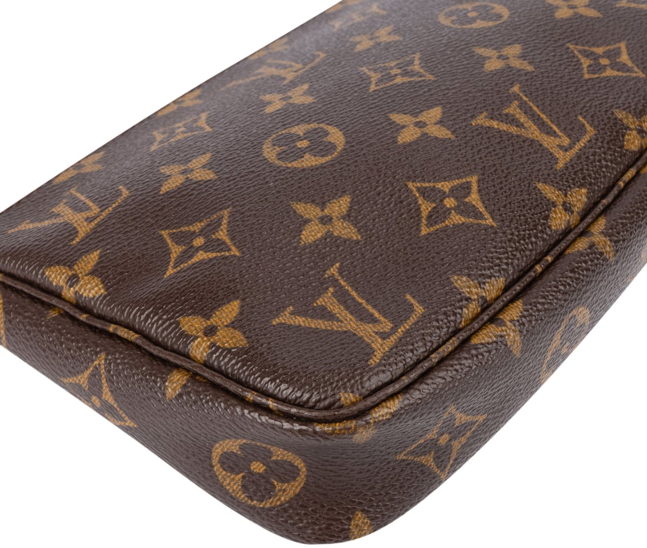 Louis Vuitton Louis Vuitton Canvas Monogram Pochette Accessoire Handbag Bruin