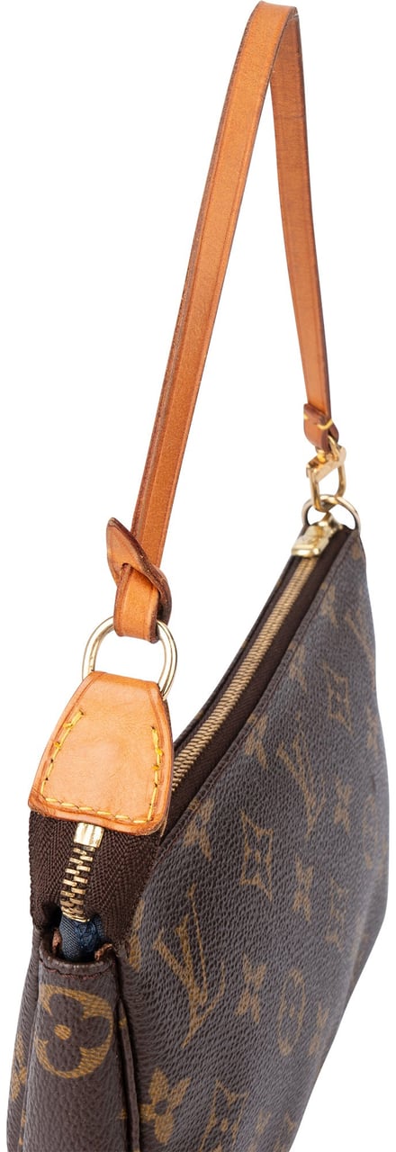 Louis Vuitton Louis Vuitton Canvas Monogram Pochette Accessoire Handbag Bruin