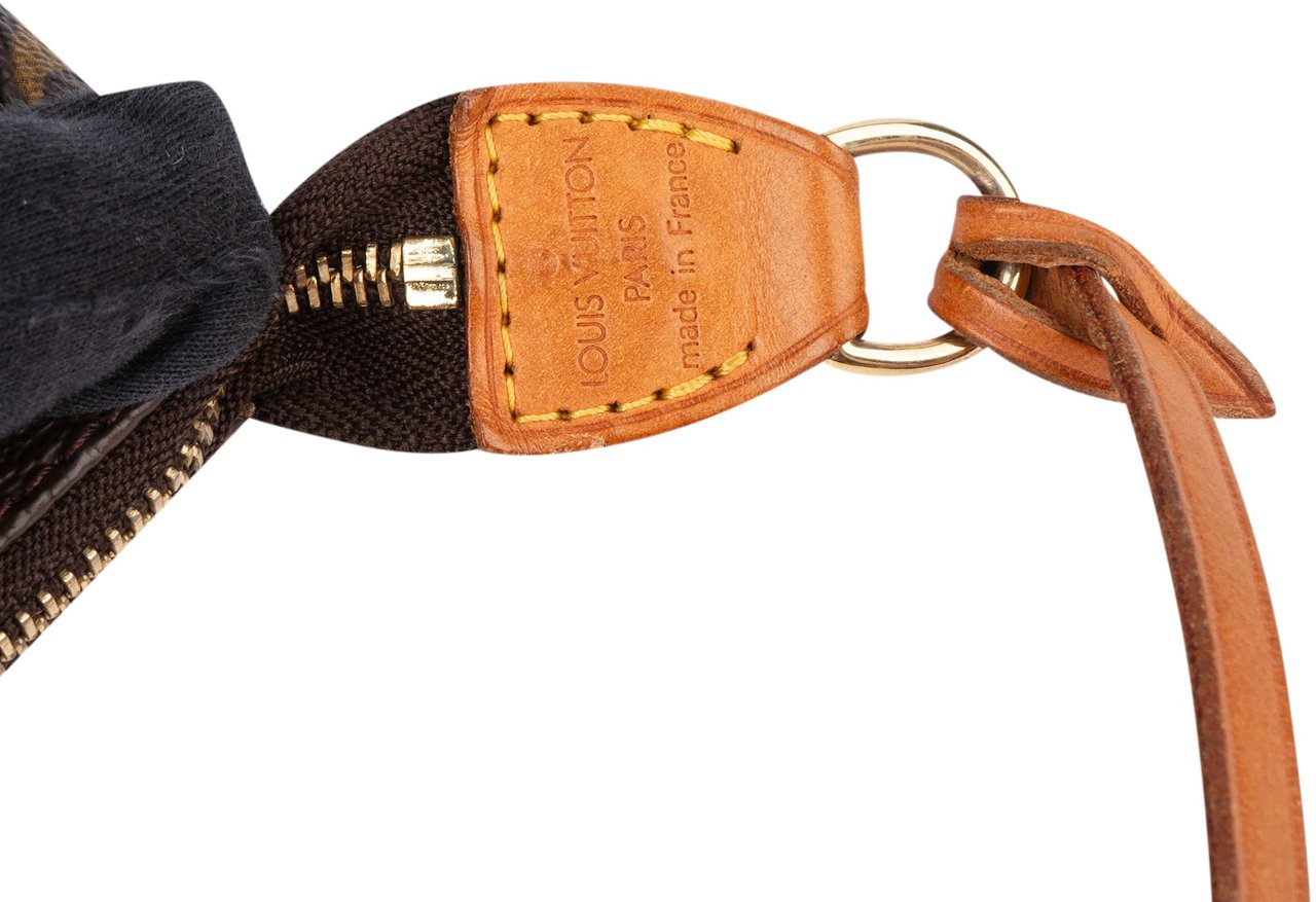 Louis Vuitton Louis Vuitton Canvas Monogram Pochette Accessoire Handbag Bruin