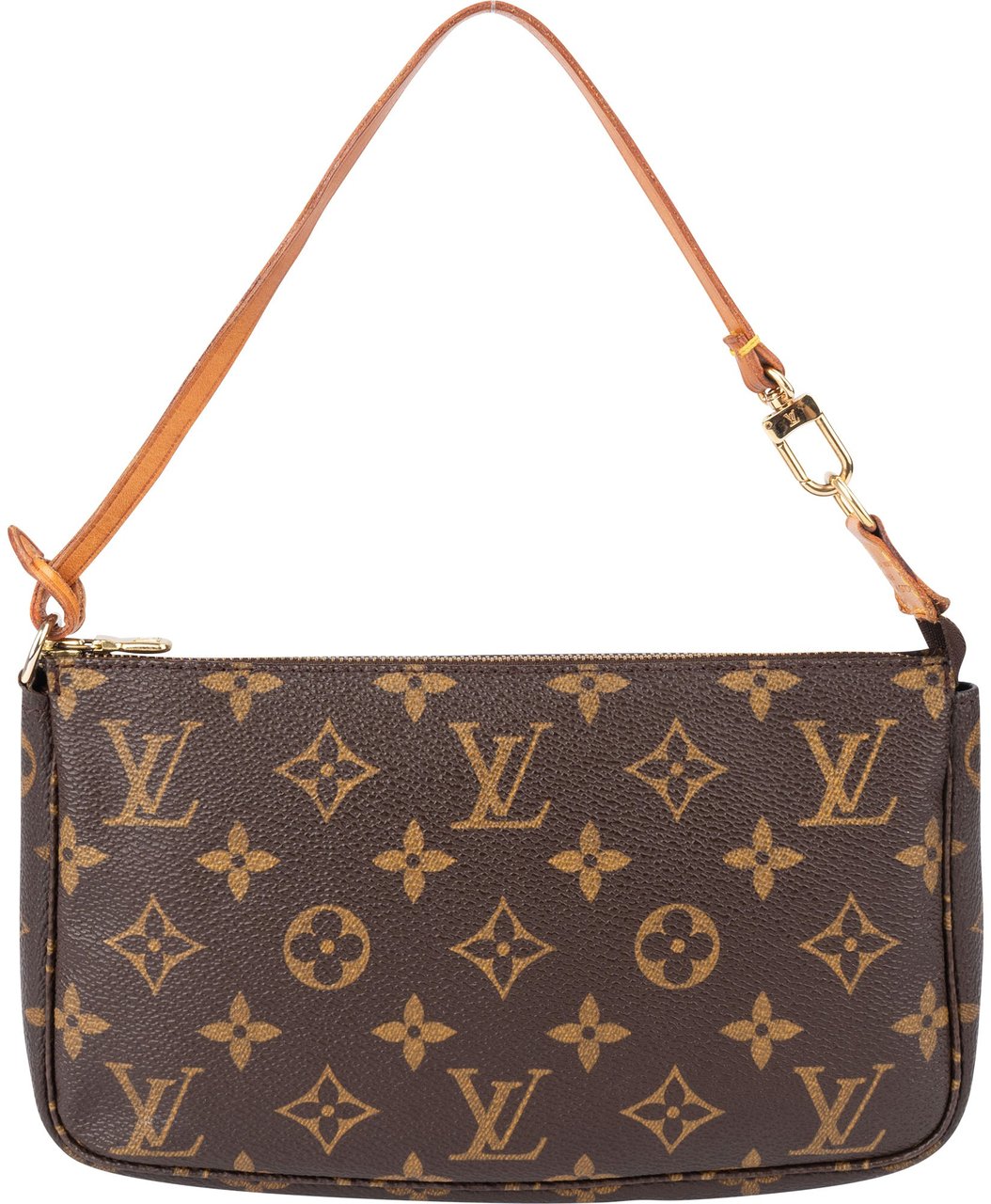 Louis Vuitton Louis Vuitton Canvas Monogram Pochette Accessoire Handbag Bruin