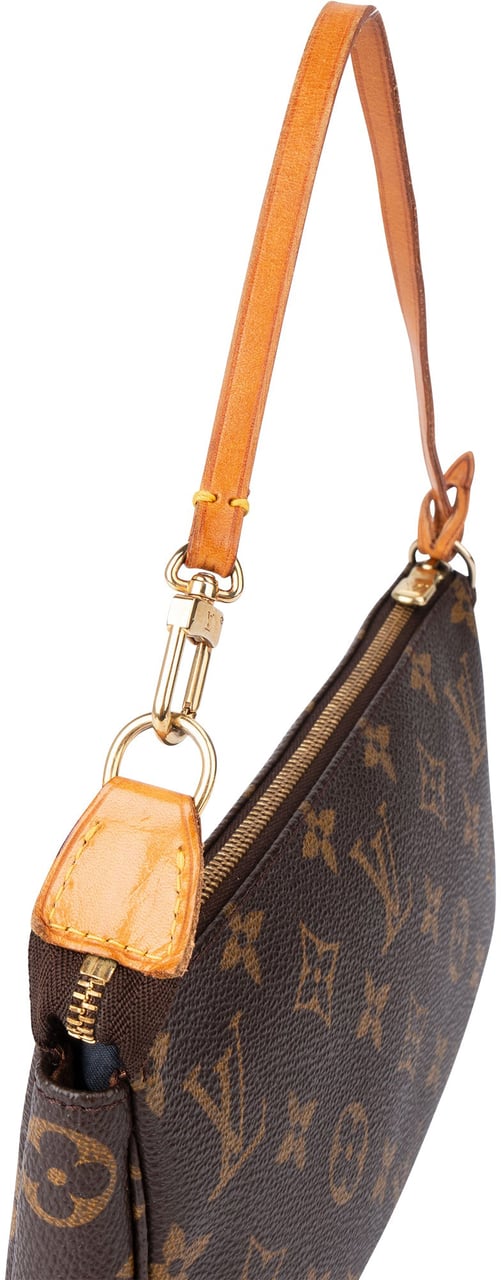 Louis Vuitton Louis Vuitton Canvas Monogram Pochette Accessoire Handbag Bruin
