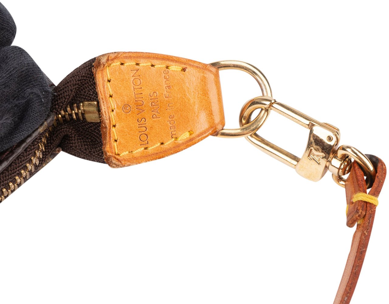 Louis Vuitton Louis Vuitton Canvas Monogram Pochette Accessoire Handbag Bruin