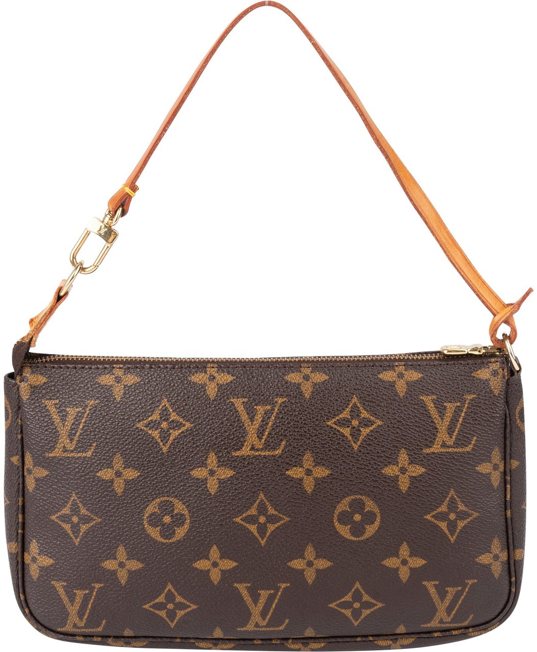 Louis Vuitton Louis Vuitton Canvas Monogram Pochette Accessoire Handbag Bruin