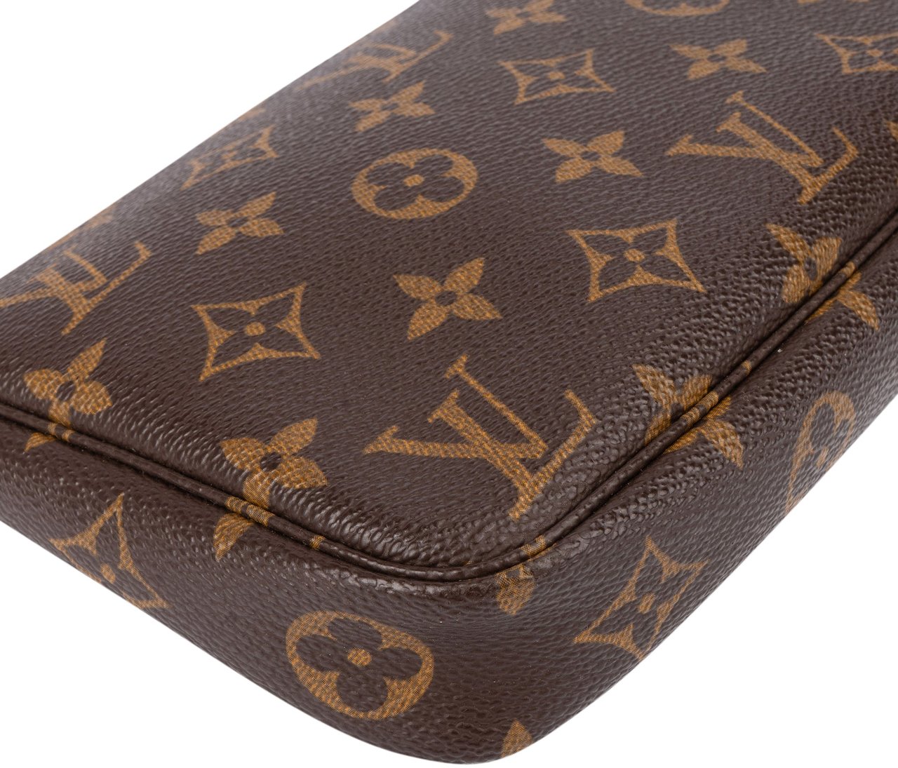 Louis Vuitton Louis Vuitton Canvas Monogram Pochette Accessoire Handbag Bruin