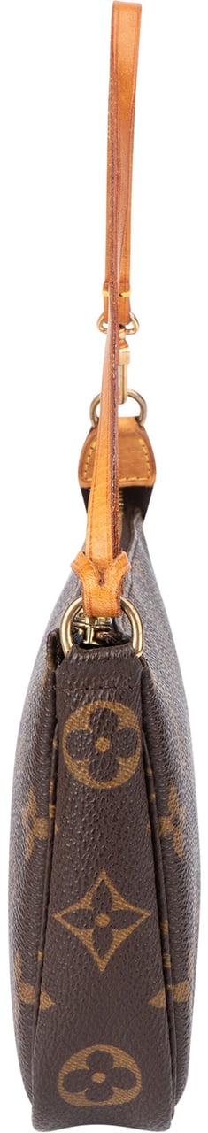 Louis Vuitton Louis Vuitton Canvas Monogram Pochette Accessoire Handbag Bruin