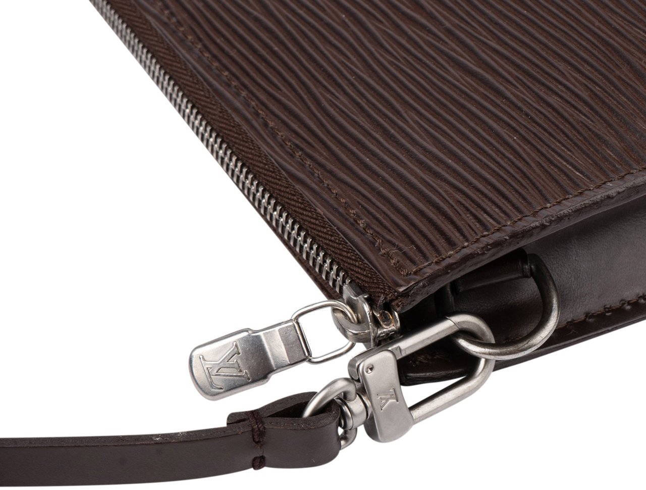 Louis Vuitton Louis Vuitton Epi Leather Pochette Accessoire Handbag Bruin
