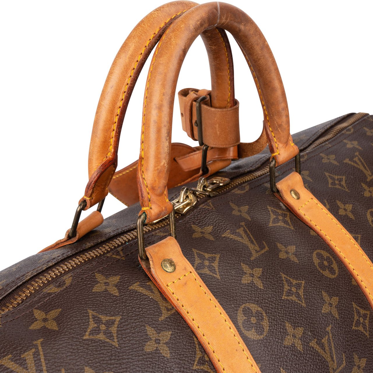 Louis Vuitton Louis Vuitton Canvas Monogram Keepall 55 Bruin
