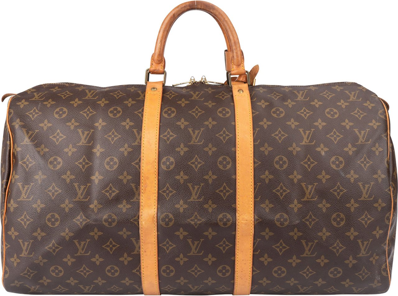 Louis Vuitton Louis Vuitton Canvas Monogram Keepall 55 Bruin