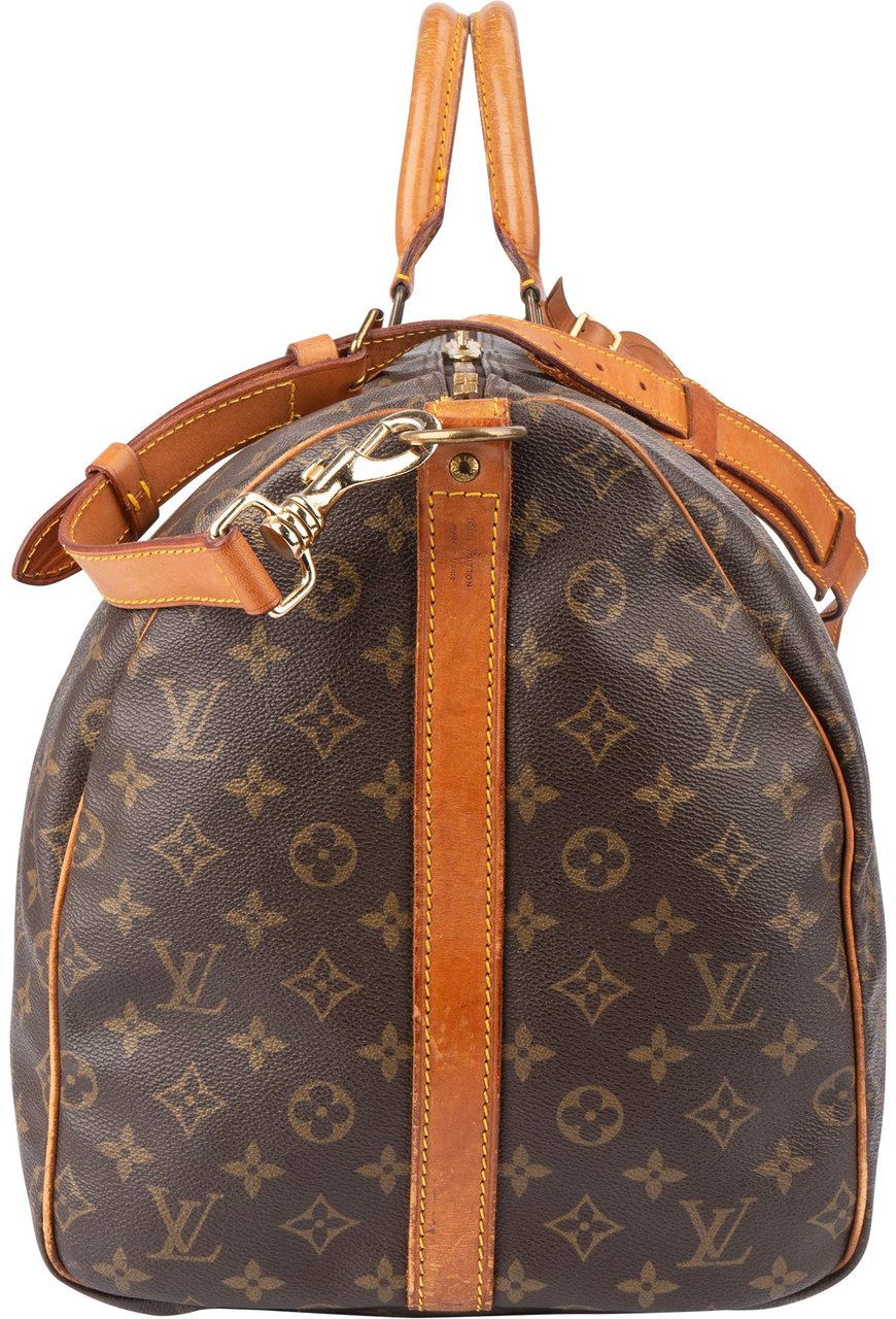 Louis Vuitton Louis Vuitton Canvas Monogram Keepall 55 Bandouliere Bruin