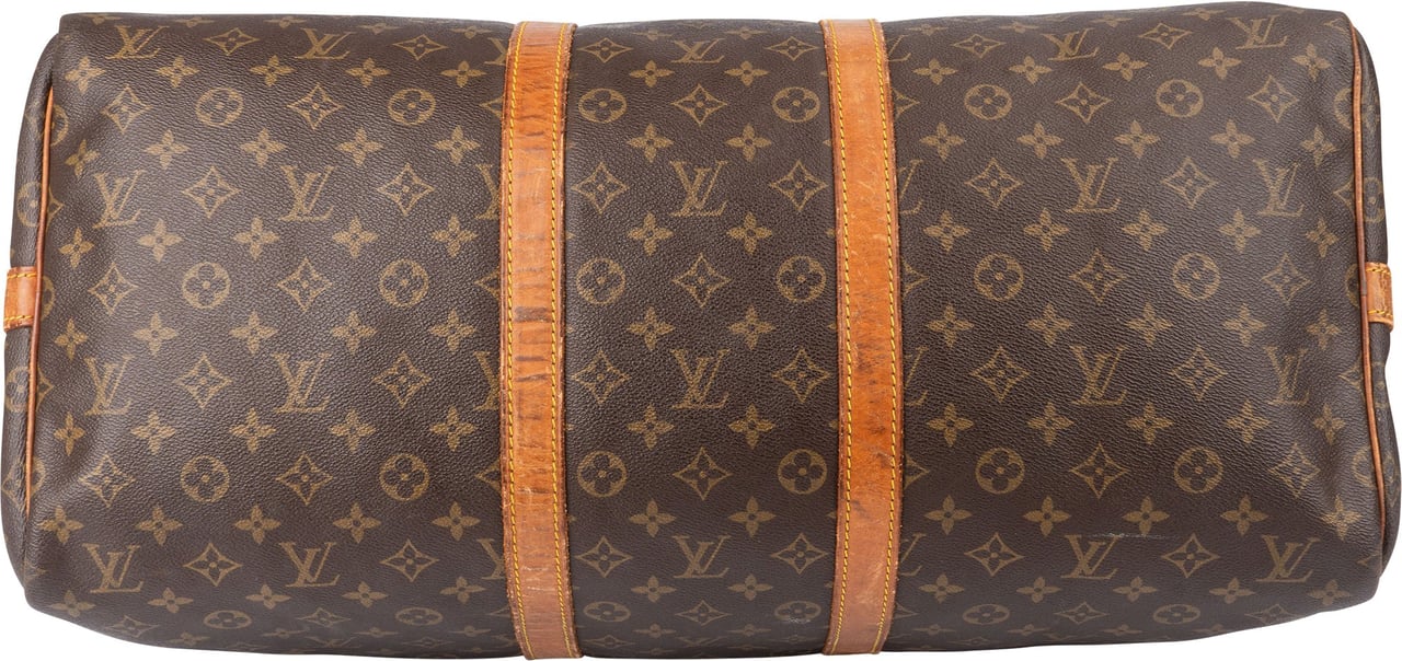 Louis Vuitton Louis Vuitton Canvas Monogram Keepall 55 Bandouliere Bruin