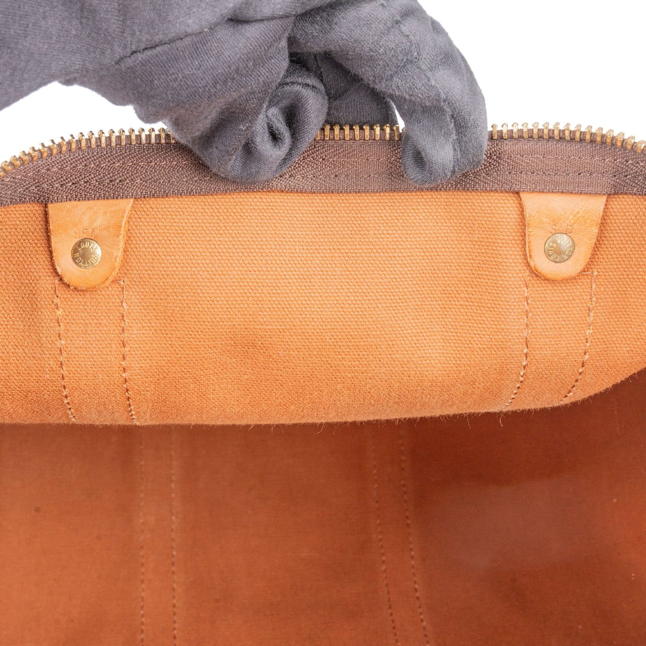 Louis Vuitton Louis Vuitton Canvas Monogram Keepall 55 Bandouliere Bruin