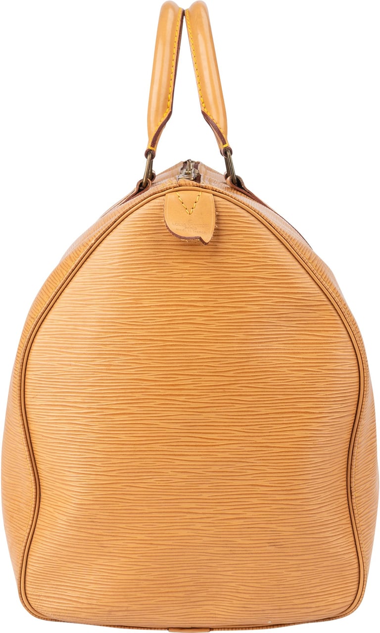 Louis Vuitton Louis Vuitton Beige Epi Leather Keepall 45 Beige
