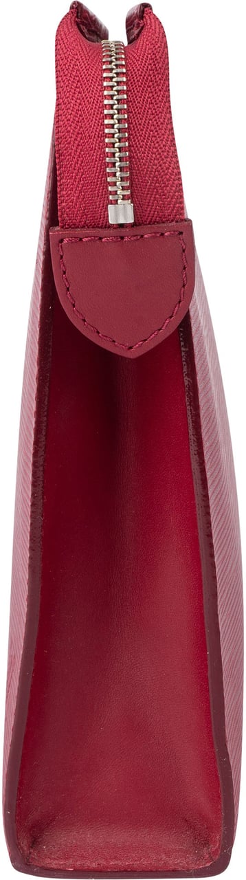 Louis Vuitton Louis Vuitton Epi Leather Poche Toilette Clutch Rood