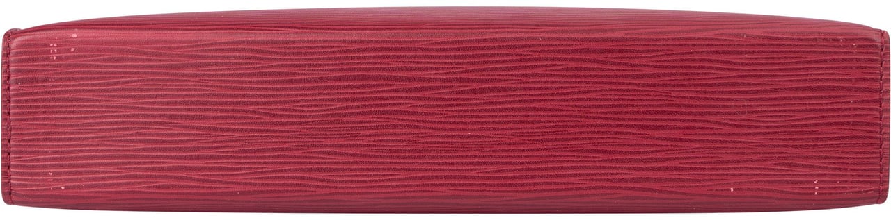 Louis Vuitton Epi Leather Poche Toilette Clutch Rood