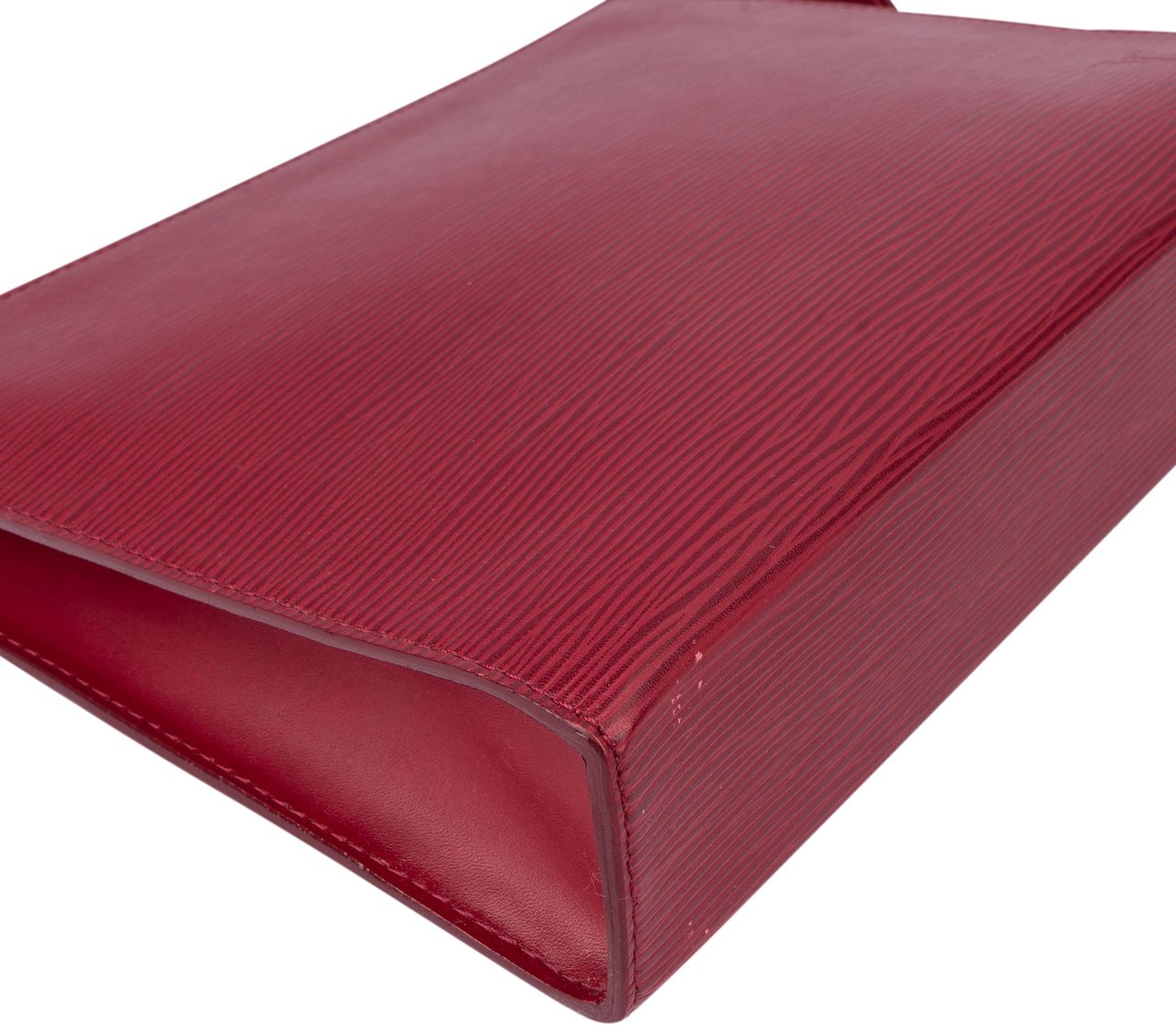 Louis Vuitton Louis Vuitton Epi Leather Poche Toilette Clutch Rood