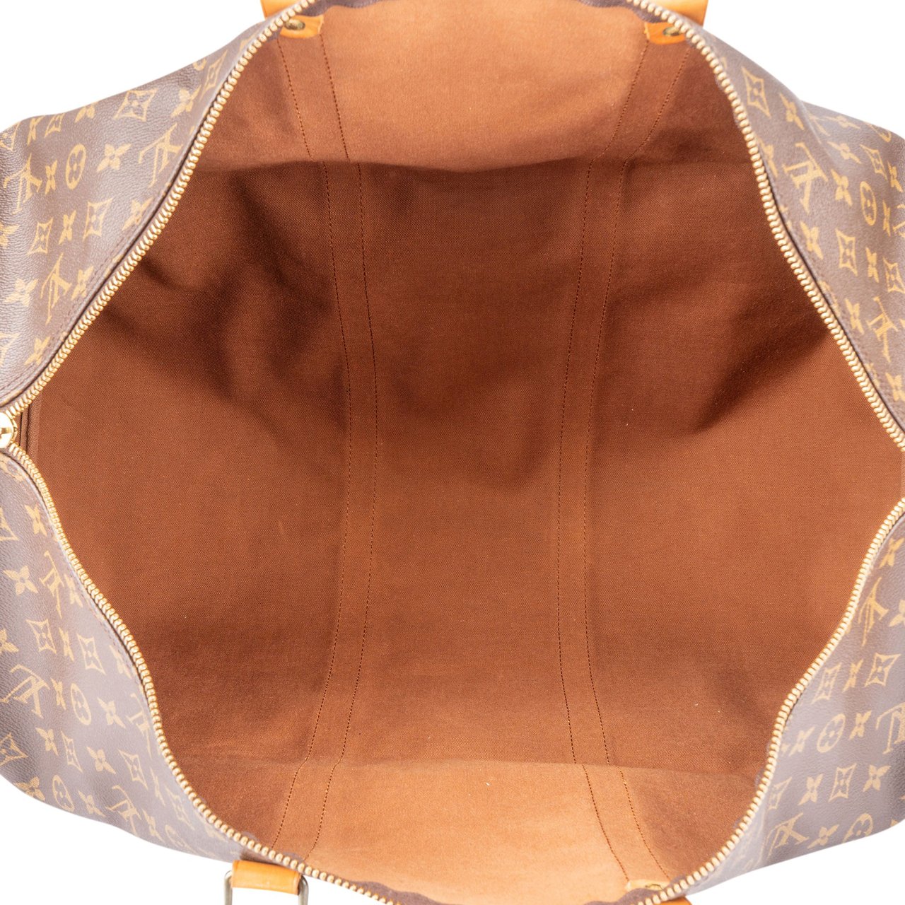 Louis Vuitton Louis Vuitton Canvas Monogram Keepall 60 Bandouliere Bruin
