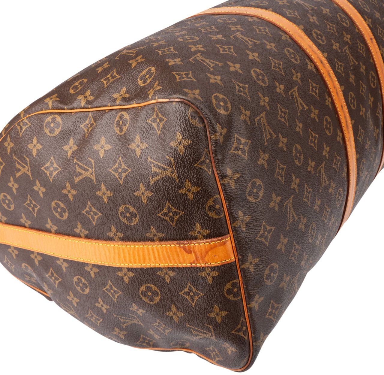 Louis Vuitton Louis Vuitton Canvas Monogram Keepall 60 Bandouliere Bruin