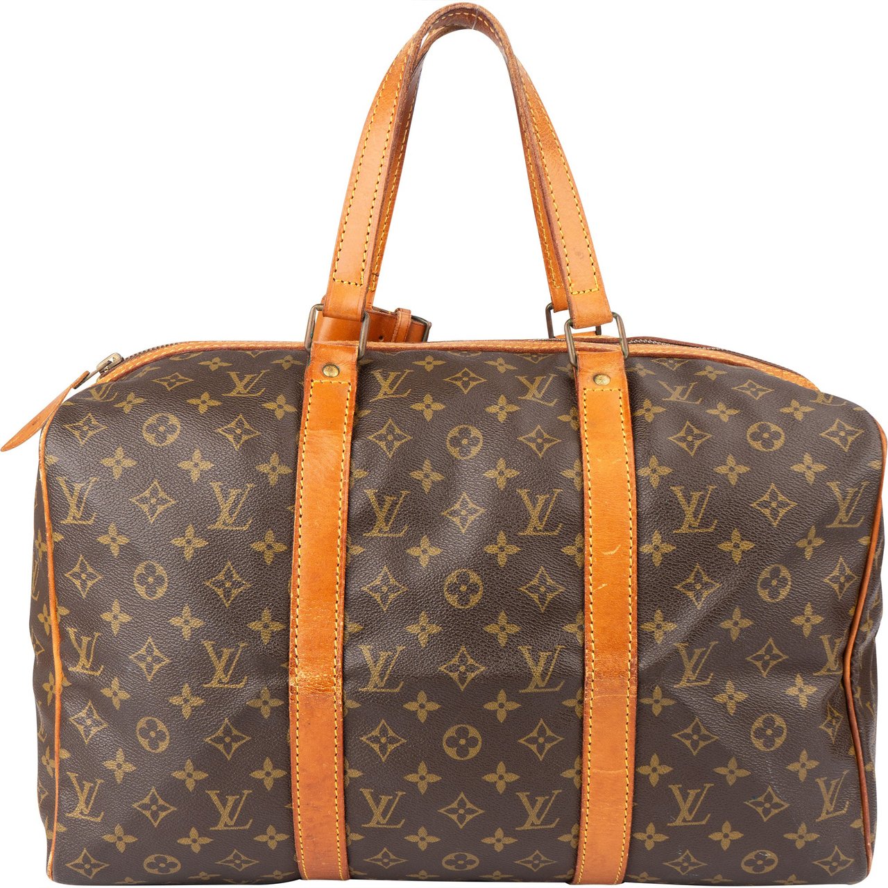 Louis Vuitton Louis Vuitton Canvas Monogram Sac Souple 45 Travel Bag Bruin