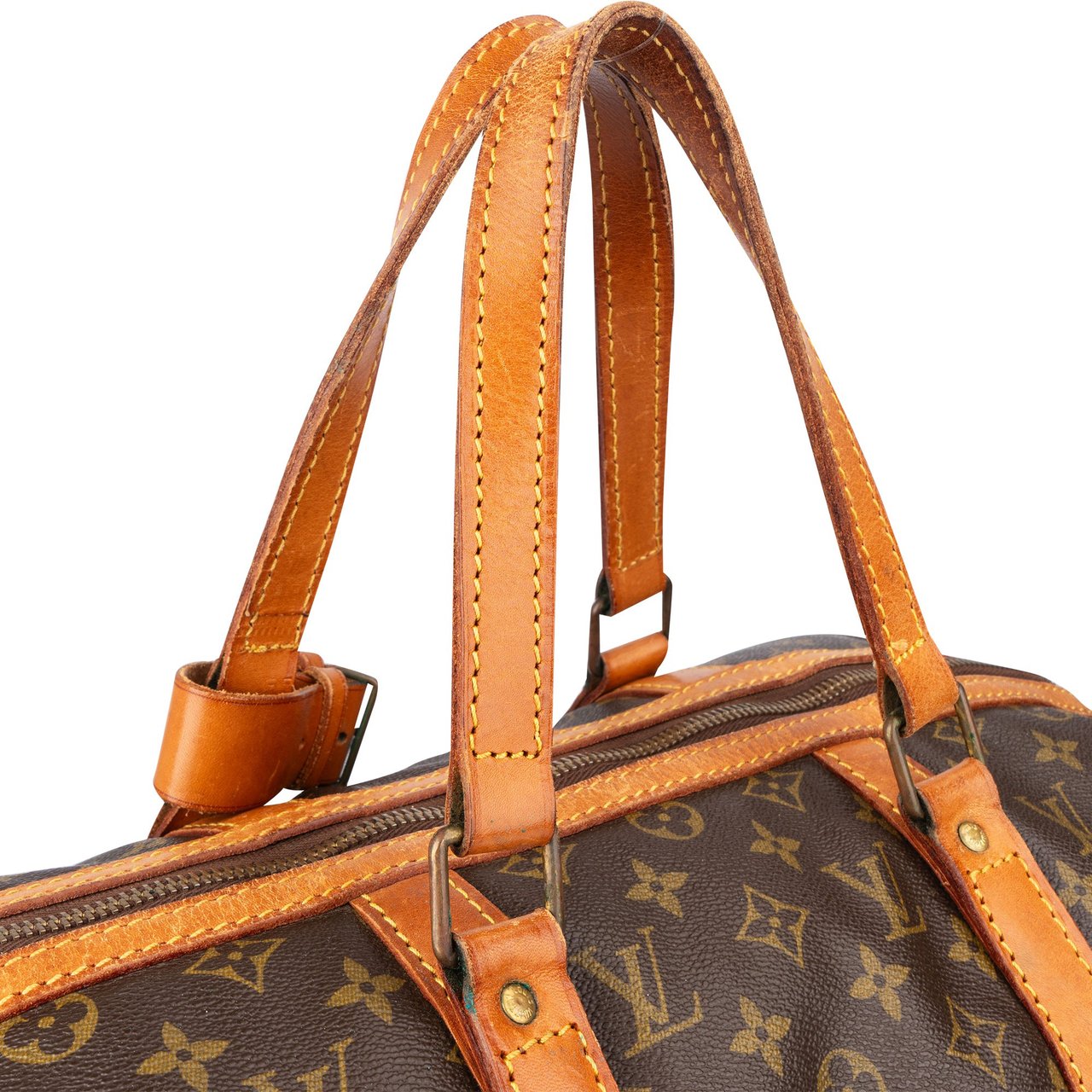 Louis Vuitton Louis Vuitton Canvas Monogram Sac Souple 45 Travel Bag Bruin
