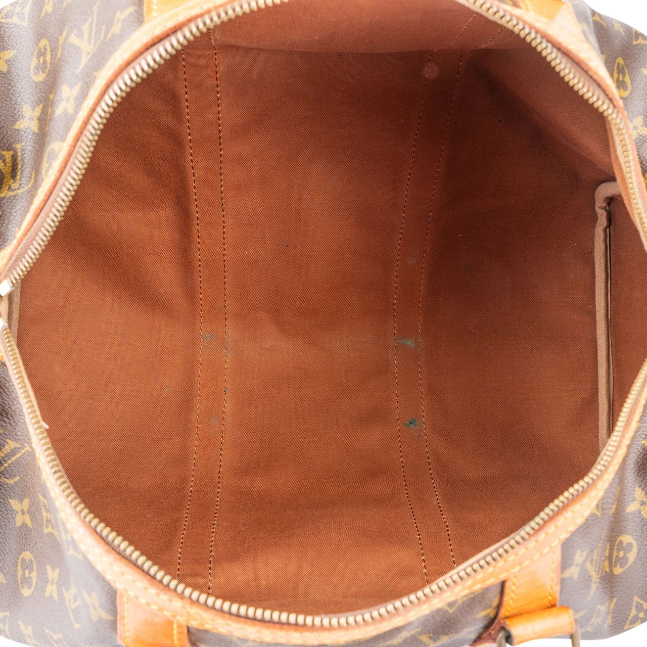 Louis Vuitton Louis Vuitton Canvas Monogram Sac Souple 45 Travel Bag Bruin