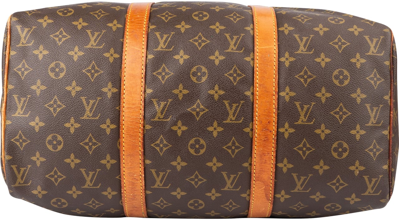 Louis Vuitton Louis Vuitton Canvas Monogram Sac Souple 45 Travel Bag Bruin