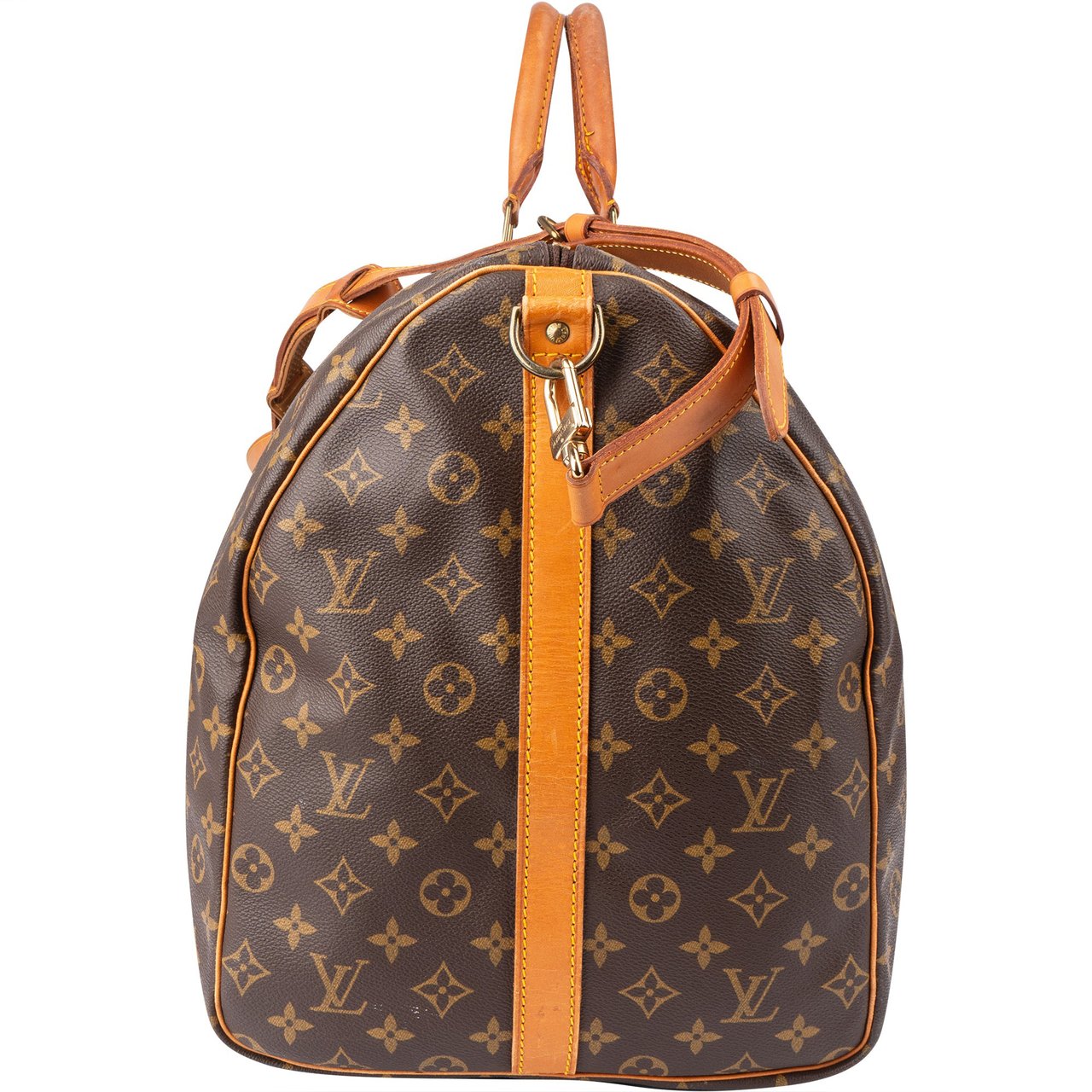 Louis Vuitton Louis Vuitton Canvas Monogram Keepall 60 Bandouliere Bruin