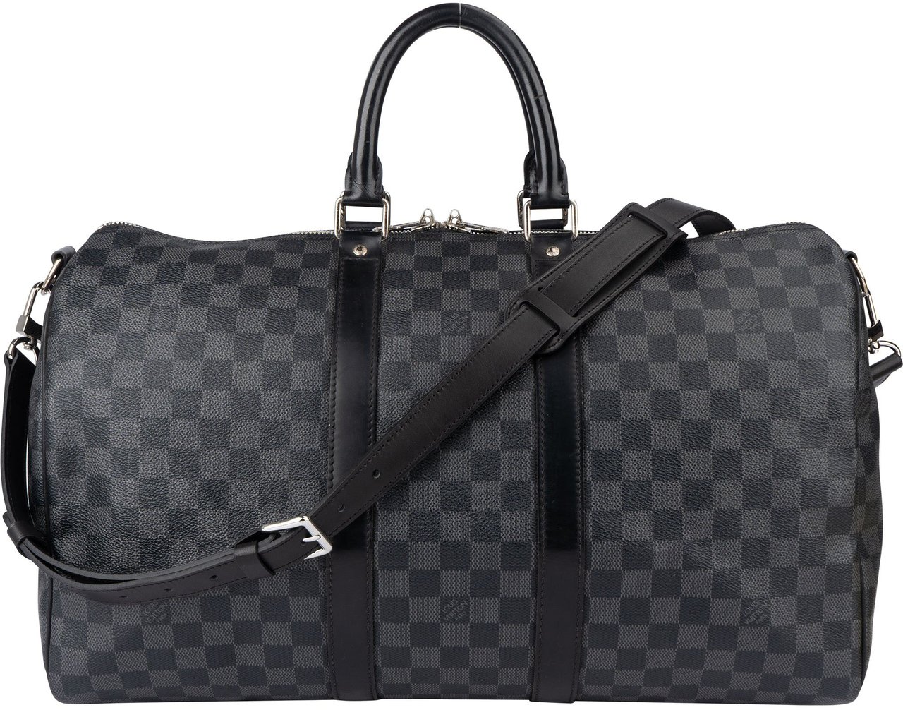 Louis Vuitton Louis Vuitton Damier Graphit Monogram Keepall 45 Bandouliere Zwart