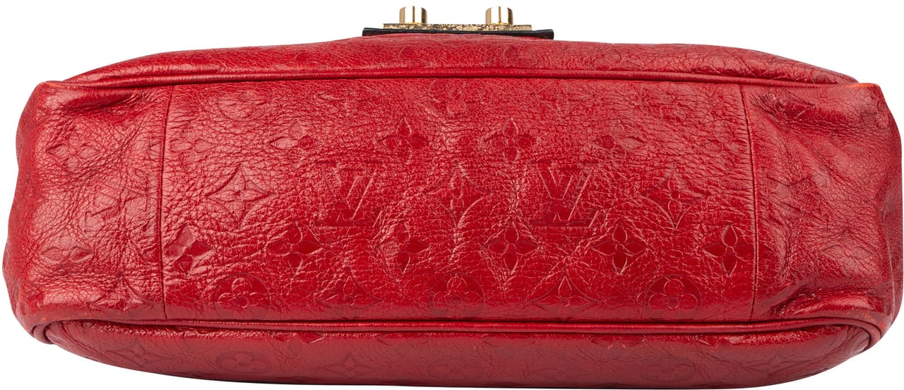 Louis Vuitton Louis Vuitton Leather Empreinte Monogram Automne-Hiver Handbag My Dear Rubel M40283 Rood