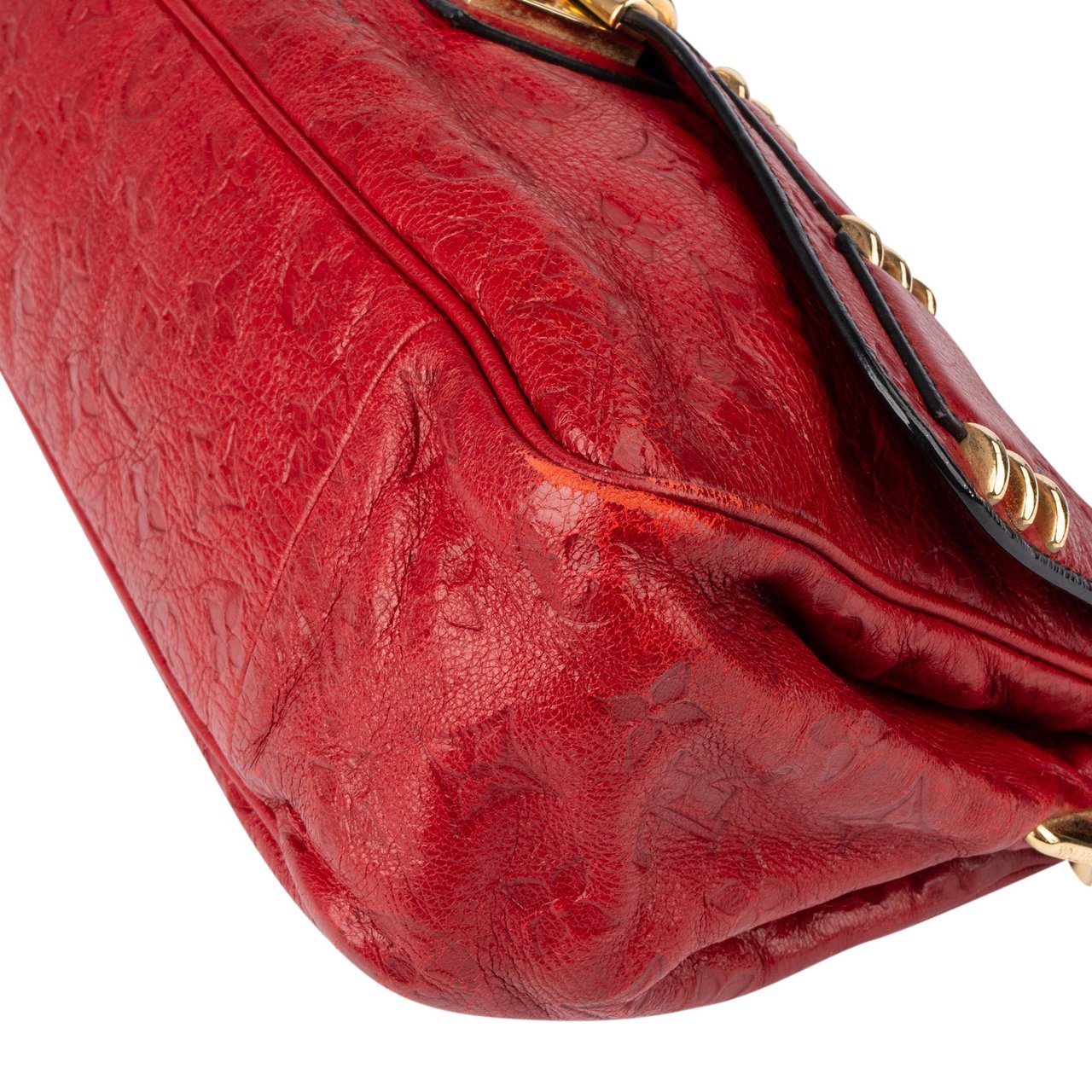Louis Vuitton Leather Empreinte Monogram Automne-Hiver Handbag My Dear Rubel M40283 Rood