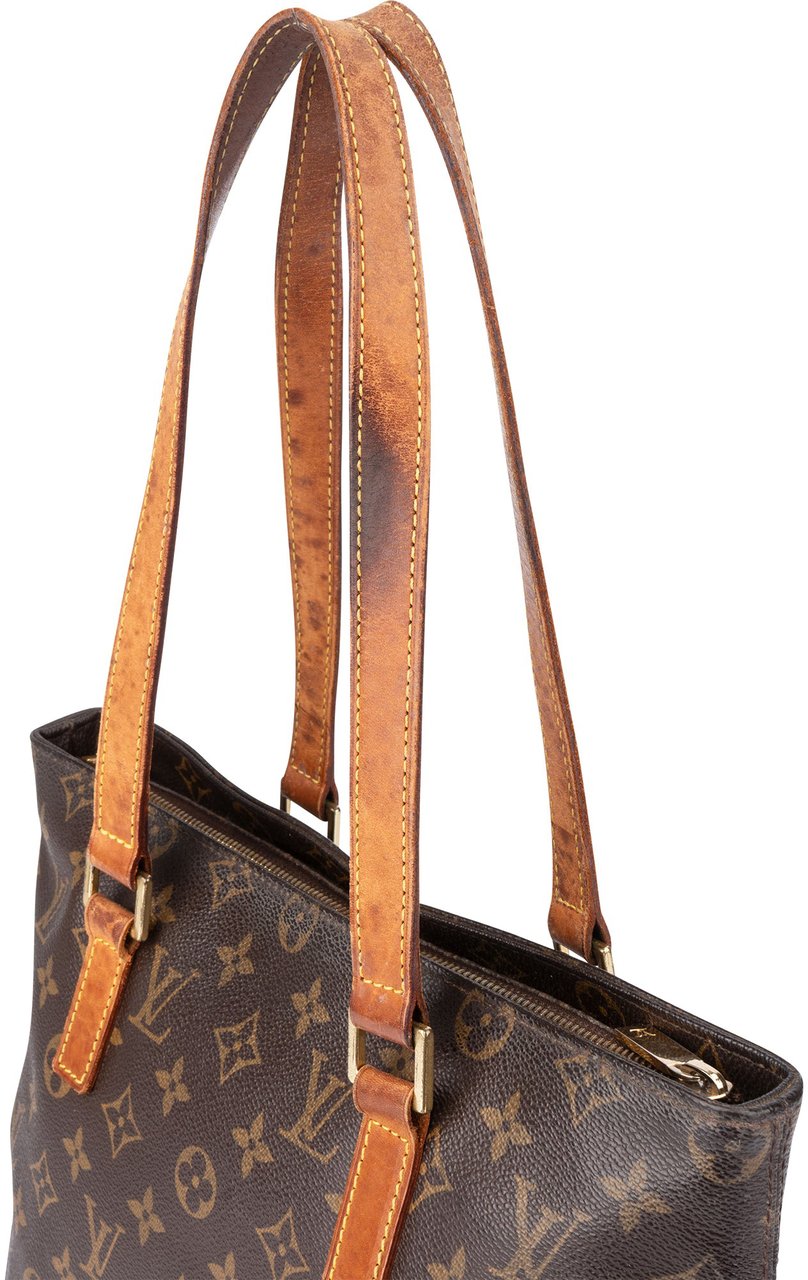 Louis Vuitton Louis Vuitton Canvas Monogram Cabas Piano Handbag Bruin