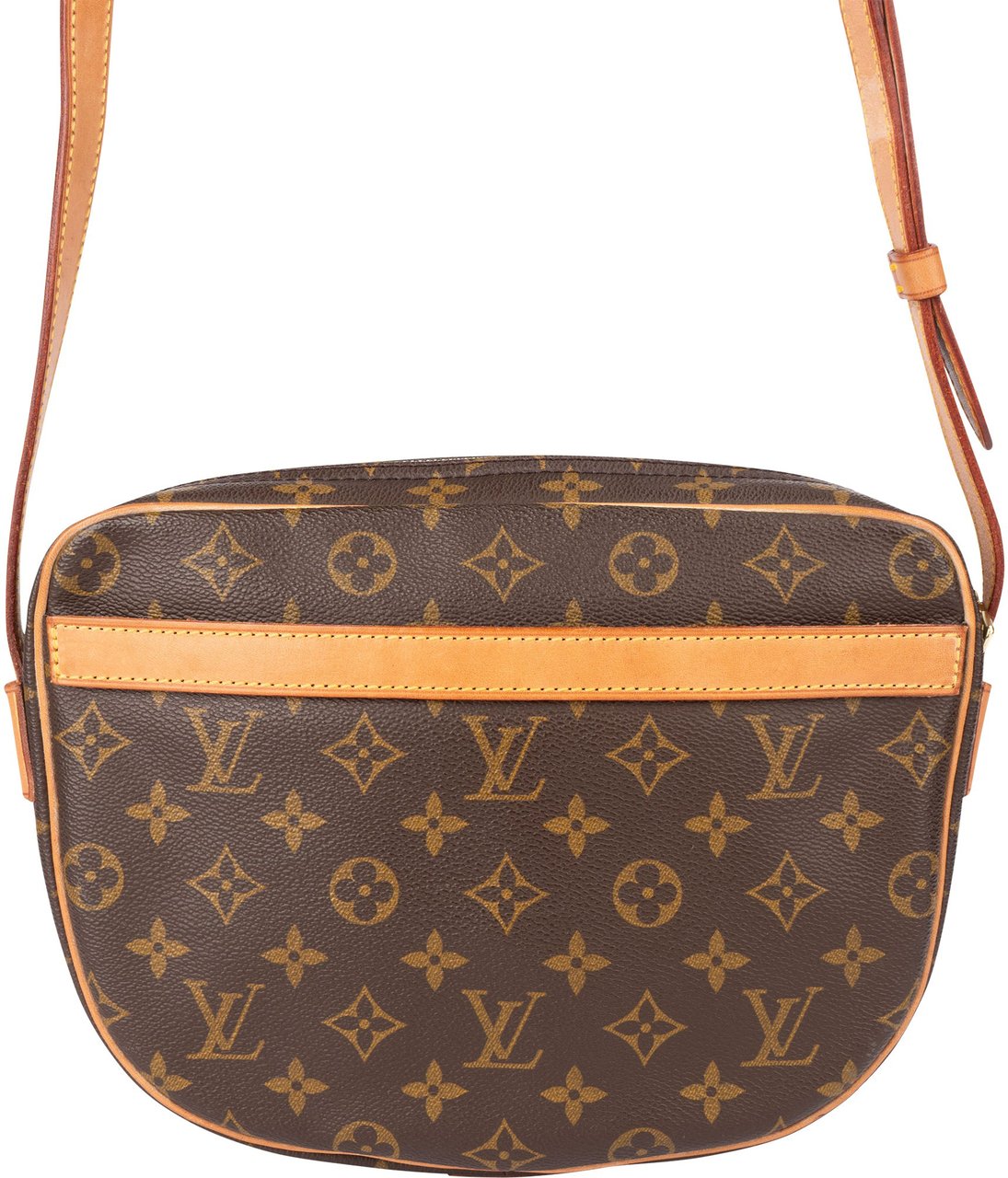 Louis Vuitton Louis Vuitton Canvas Monogram Jeune Fille GM Crossbody Bag Bruin