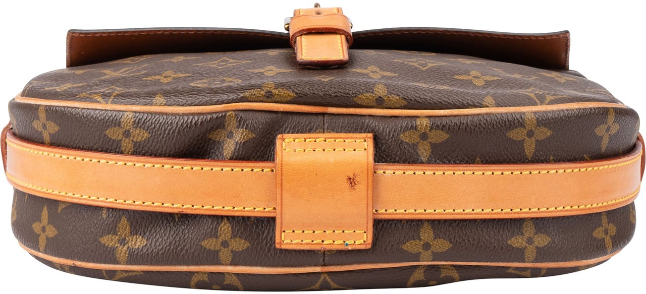 Louis Vuitton Louis Vuitton Canvas Monogram Jeune Fille GM Crossbody Bag Bruin