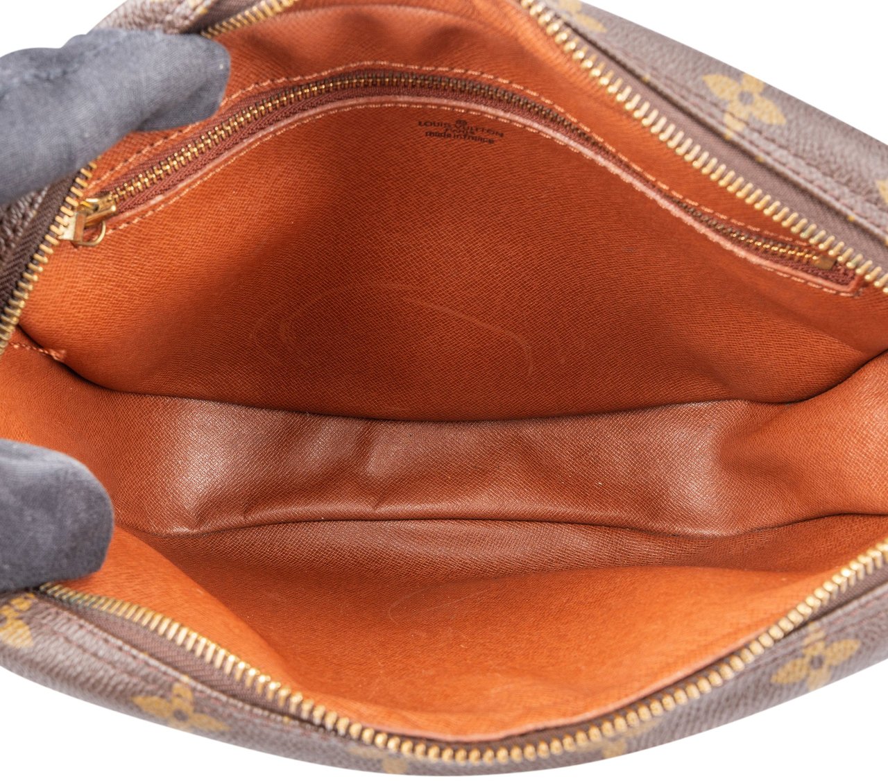 Louis Vuitton Louis Vuitton Canvas Monogram Jeune Fille GM Crossbody Bag Bruin