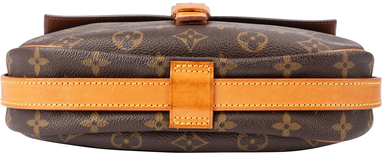 Louis Vuitton Louis Vuitton Canvas Monogram Jeune Fille GM Crossbody Bag Bruin